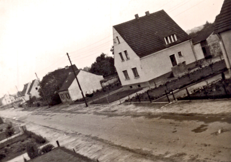 Kaarst, Die Lange Hecke im Jahr 1955. (StA Kaarst D3-3-173)